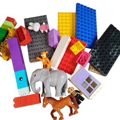 Konvolut LEGO Duplo Tiere & Bausteine ca. 3,1 kg, ab 2 3 4 Jahre