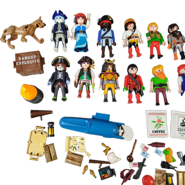 Playmobil Bundle Piraten großes Set Figuren & Zubehör