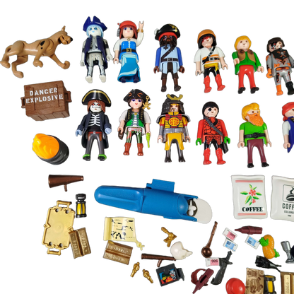 Playmobil Bundle Piraten großes Set Figuren & Zubehör