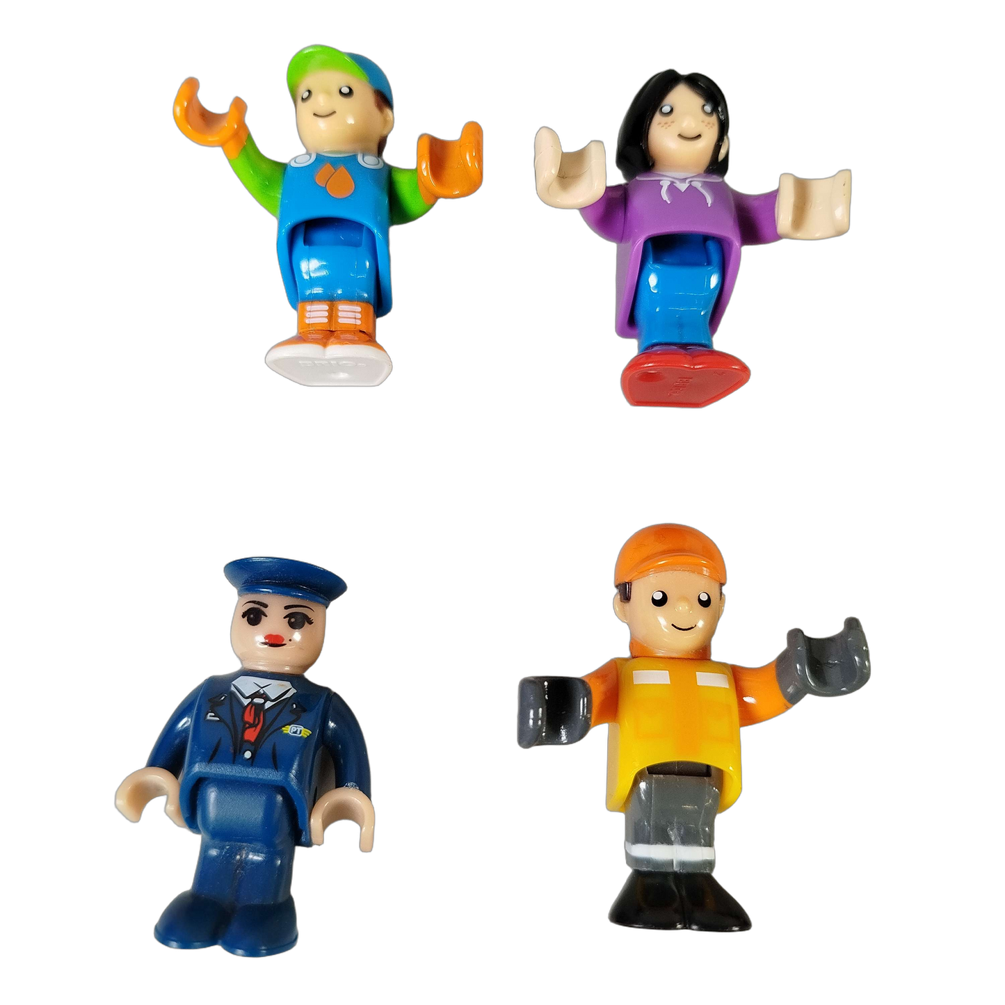 Bundle Charaktere & Uniform Set von 9 Actionfiguren