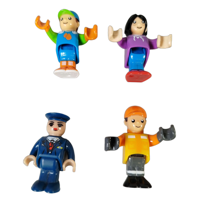 Bundle Charaktere & Uniform Set von 9 Actionfiguren