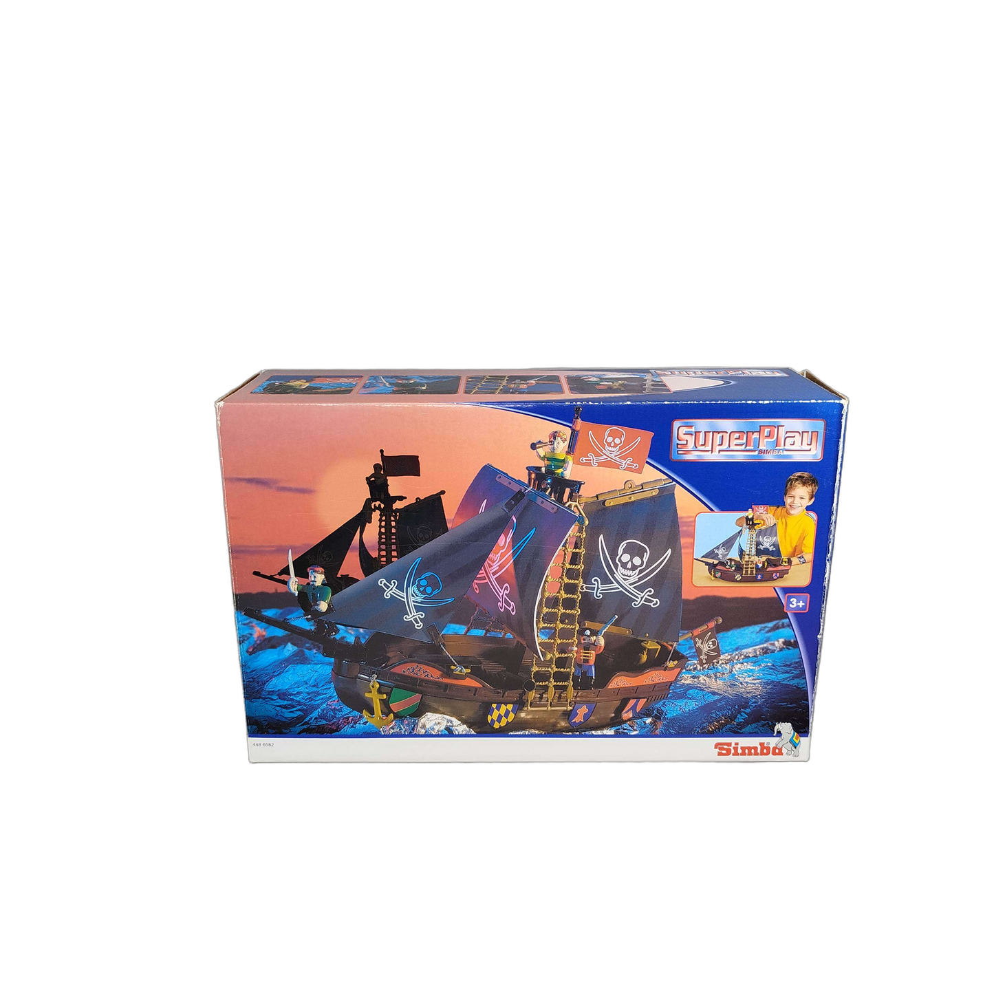 Simba Super Play Piratenschiff 6112015, Neuwertig