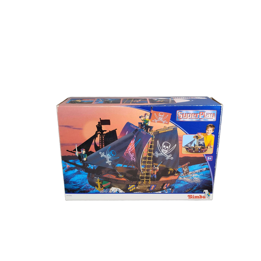 Simba Super Play Piratenschiff 6112015, Neuwertig