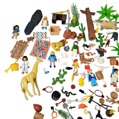 Playmobil Bundle Western & Safari Set Figuren, Tiere & Zubehör