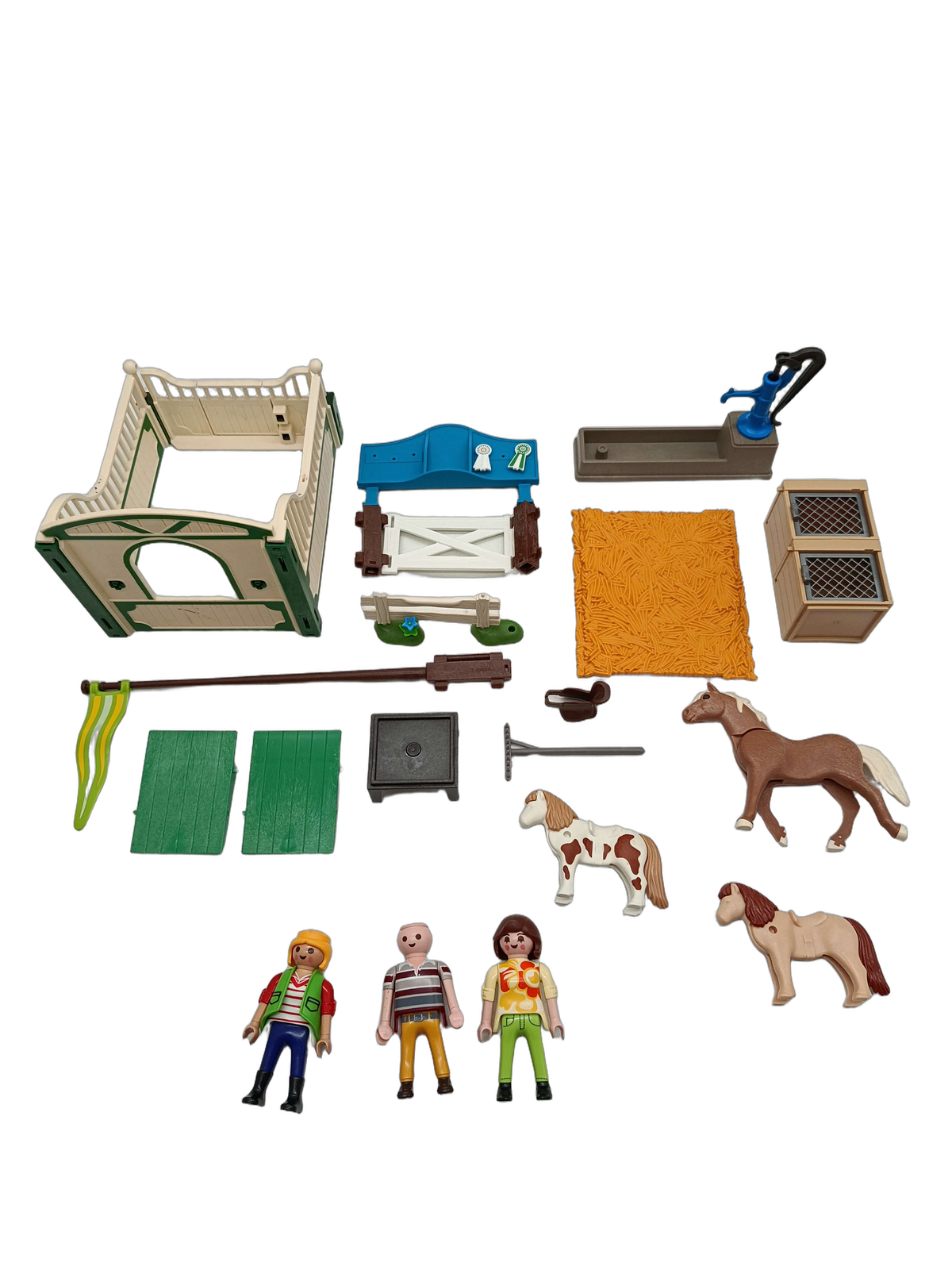 Playmobil Bundle Reiterhof 5111 4188 7351 Set Figuren & Zubehör