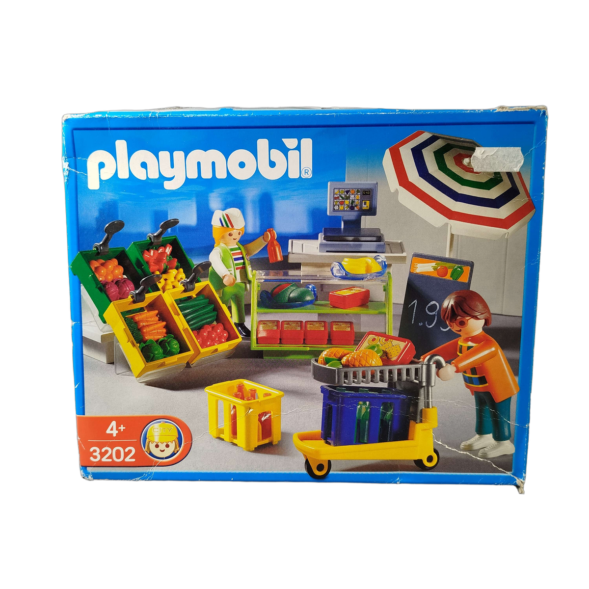 Playmobil Obst- & Gemüsestand 3202 Spielset, Neuwertig