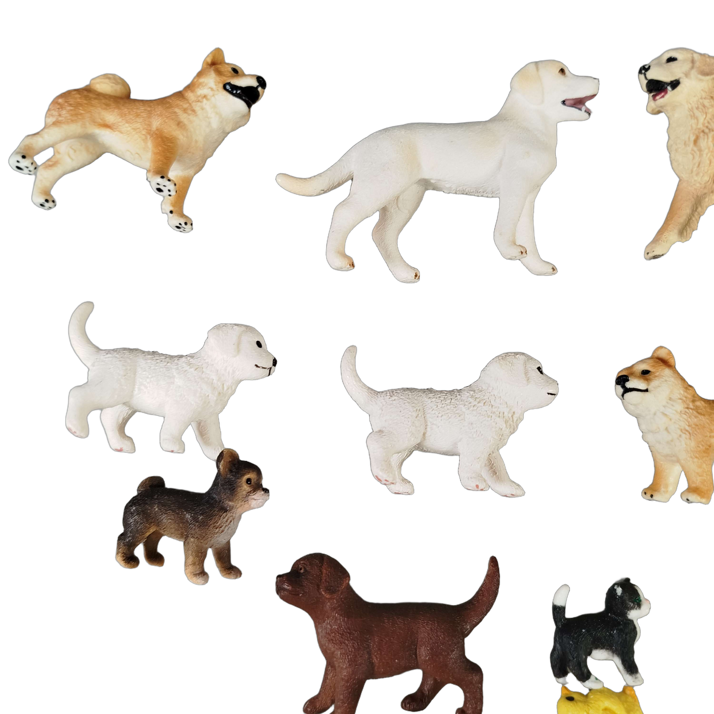 Schleich Tiere Bundle 44 Teile Hunde & Kaninchen Figuren & Zubehör