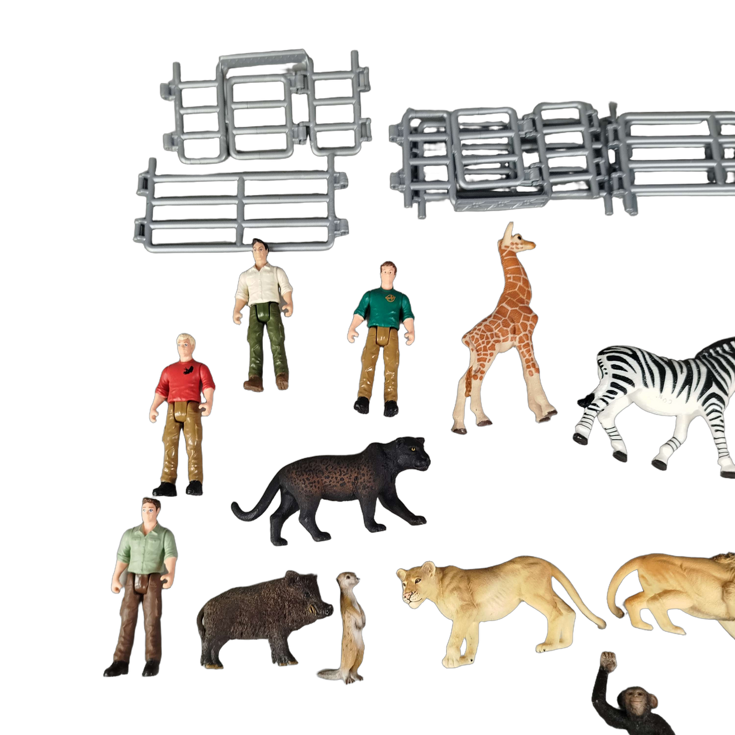 Schleich Tiere Bundle Wildtiere 16 Teile Figuren & Heli