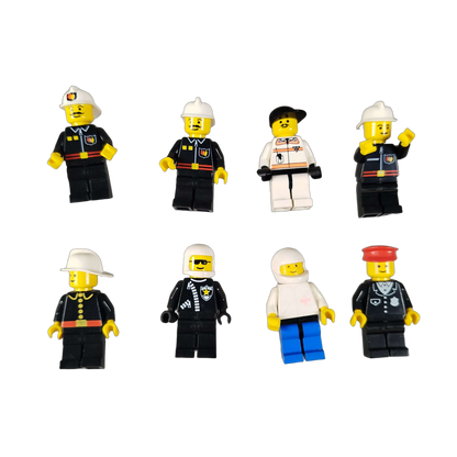 LEGO Bundle Polizei & Rettung 14x Minifiguren