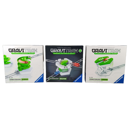 Ravensburger Bundle GraviTrax Set von 3 Kugelbahn Erweiterungen