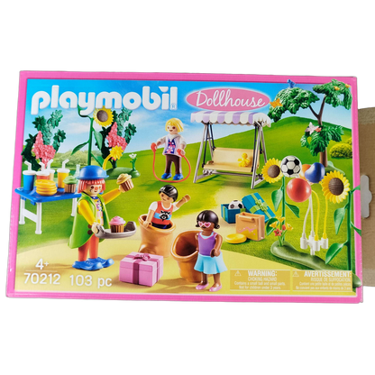 Playmobil Kindergeburtstag mit Clown 70212 Spielset