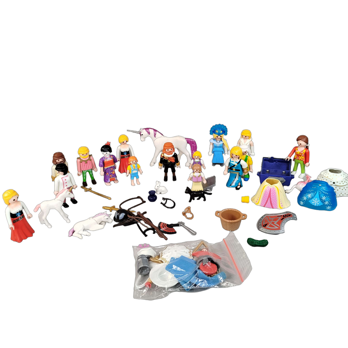 Playmobil Bundle Prinzessin Ritter & Einhorn Figuren