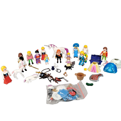 Playmobil Bundle Prinzessin Ritter & Einhorn Figuren