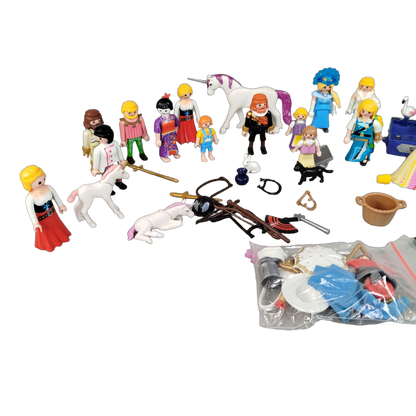 Playmobil Bundle Prinzessin Ritter & Einhorn Figuren