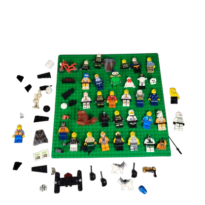 LEGO Bundle Stadt Sci-Fi Minifiguren Bauplatte Zubehör