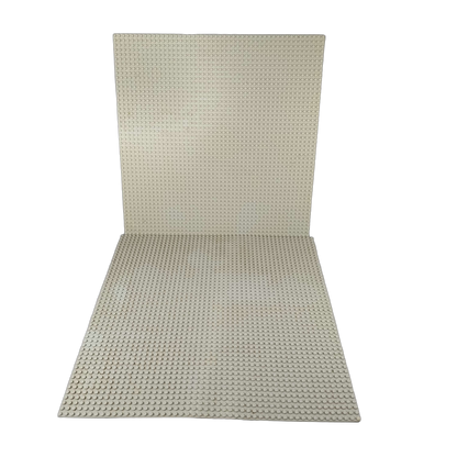 LEGO Bundle 2x Bauplatten hellgrau quadratisch Grundplatten