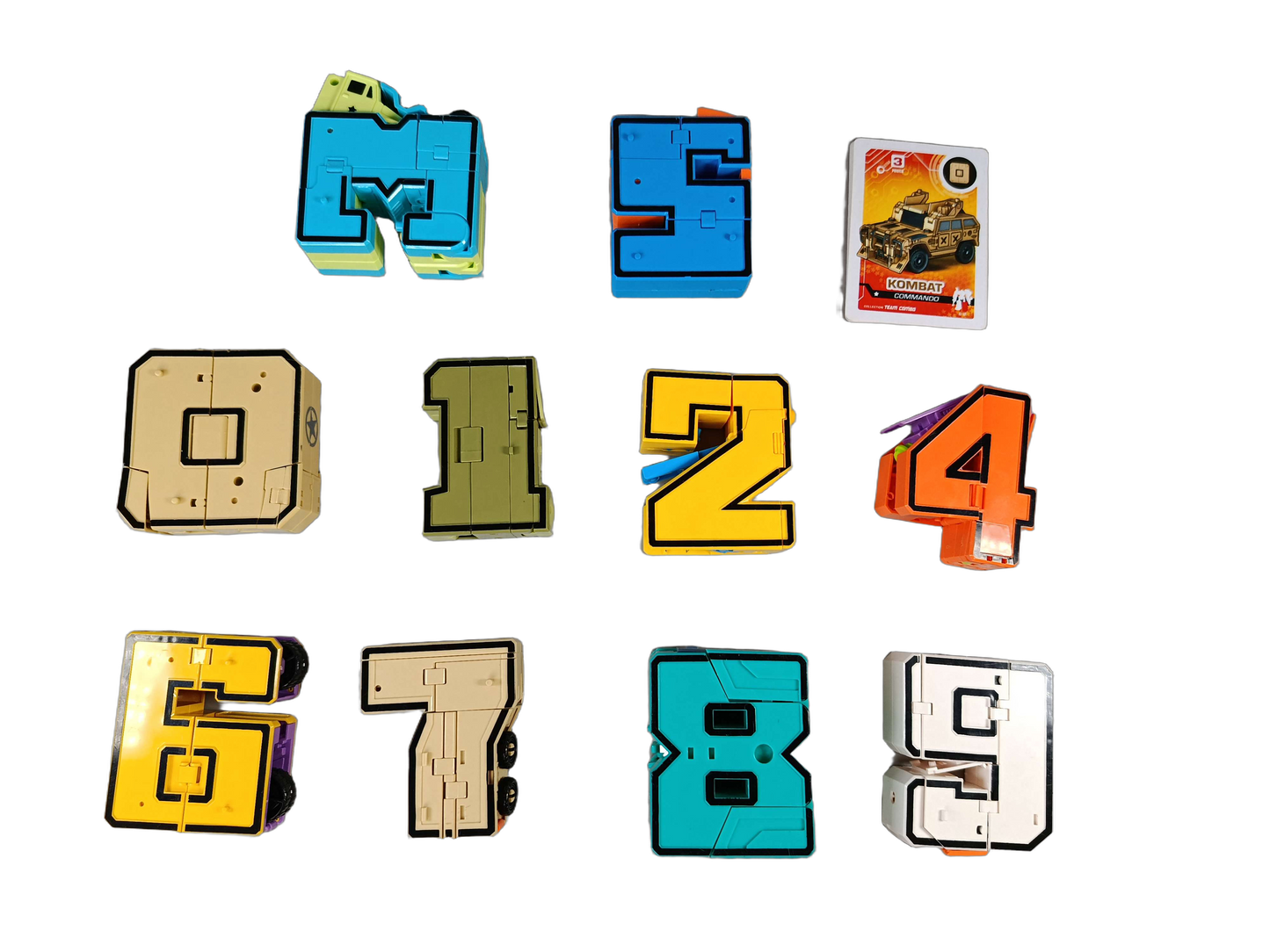 Giga Bundle Lernspiel großes Set Verwandelbare Zahlen & Karten