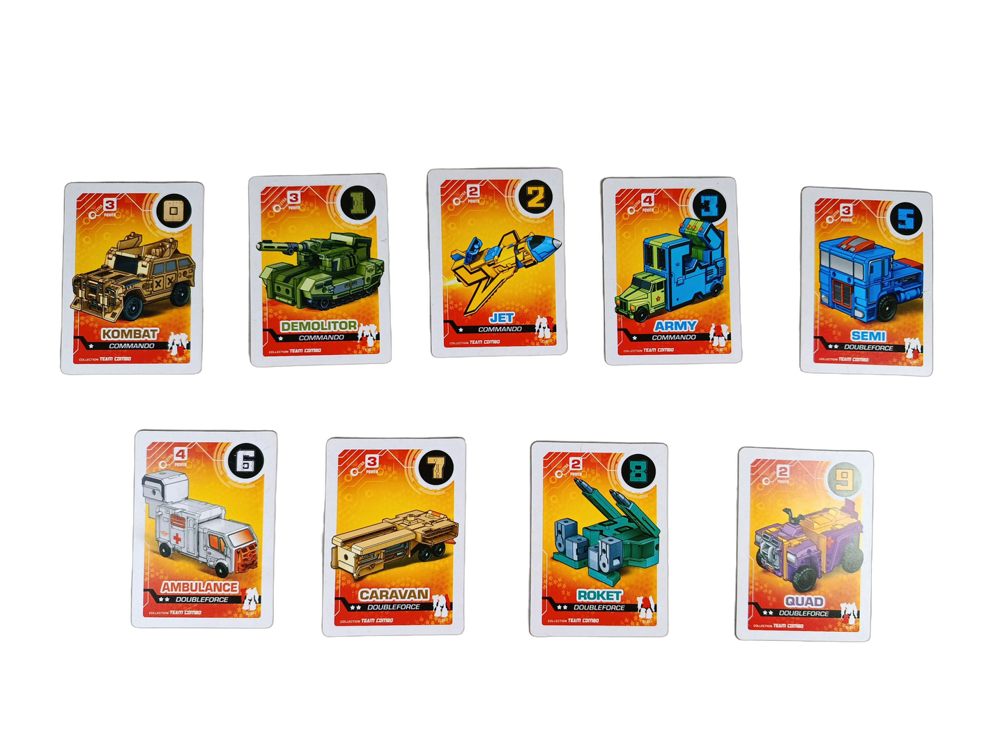 Giga Bundle Lernspiel großes Set Verwandelbare Zahlen & Karten