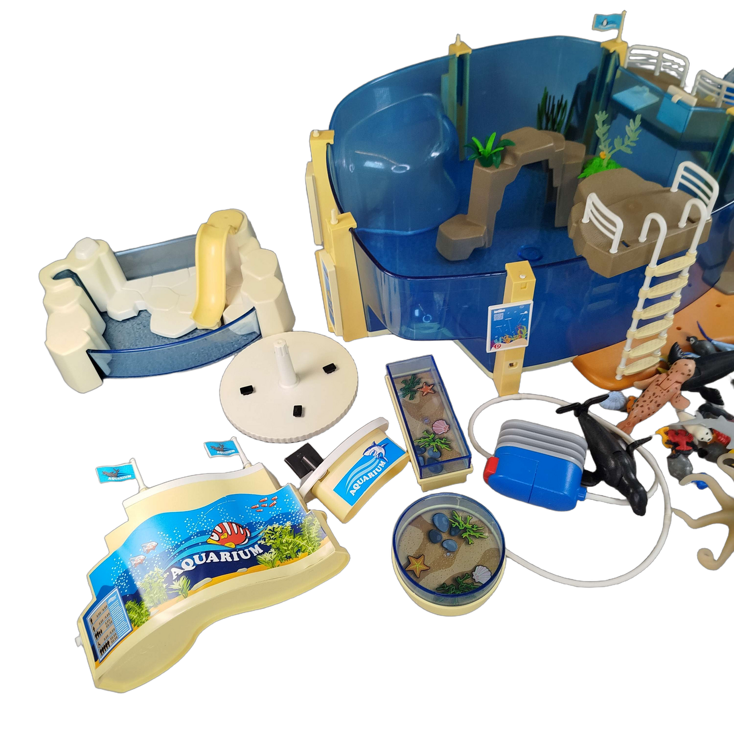 Playmobil Bundle Aquarium 9060 9063 7474 Set von 3 Figuren