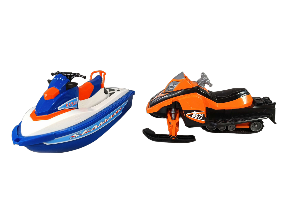 Bundle Fahrzeuge 63150 2014 Set von 2 Jetski & Schneemobil