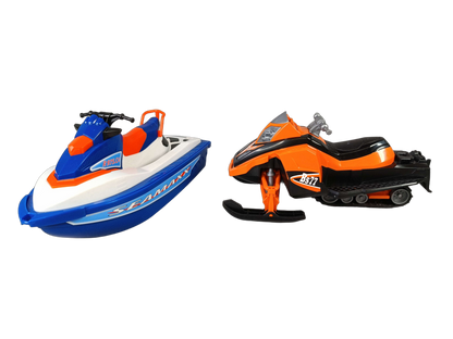Bundle Fahrzeuge 63150 2014 Set von 2 Jetski & Schneemobil