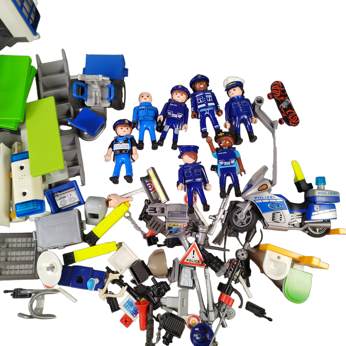 Playmobil Polizei-Kommandozentrale mit Gefängnis 6872 Spielset