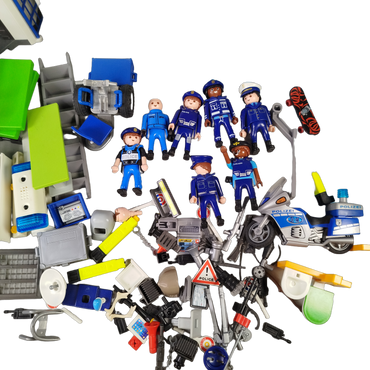 Playmobil Polizei-Kommandozentrale mit Gefängnis 6872 Spielset