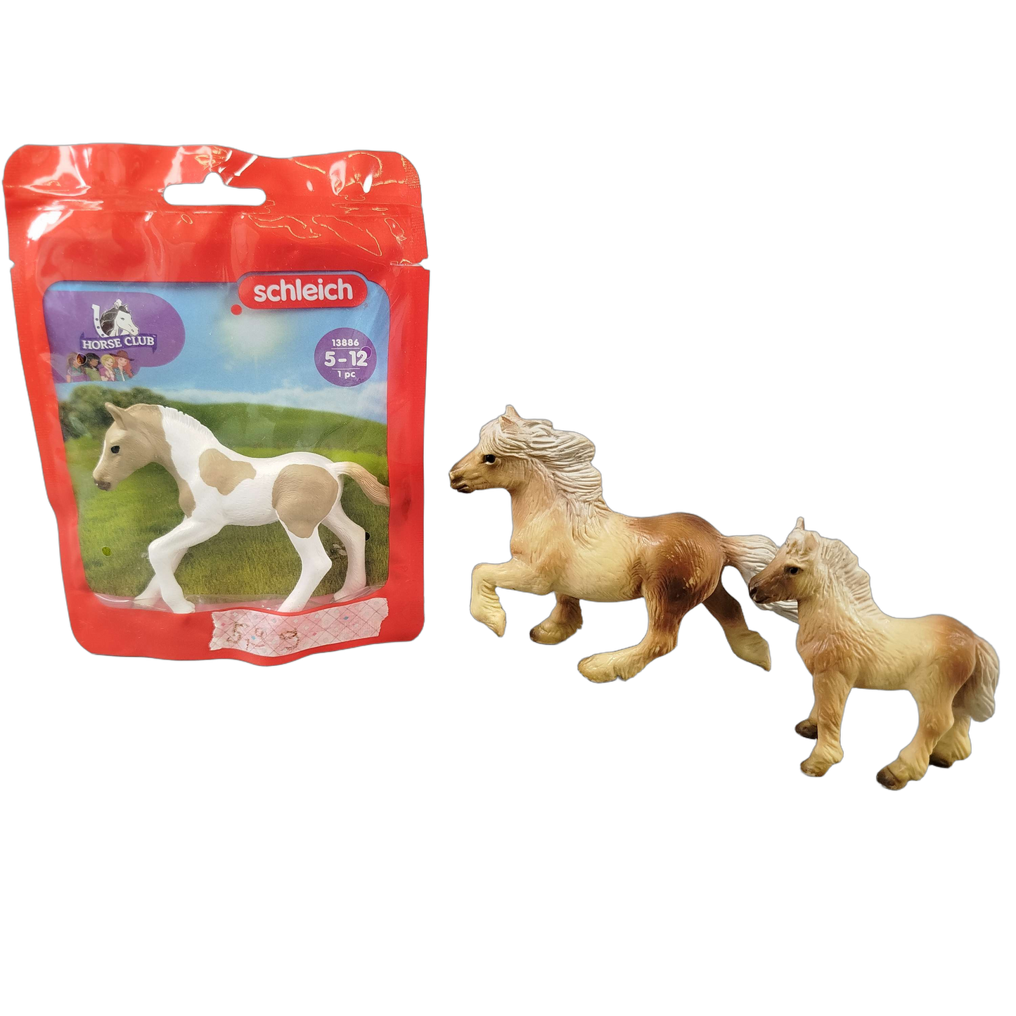 Schleich Tiere Bundle Pferde & Reiter 13886 5 Teile