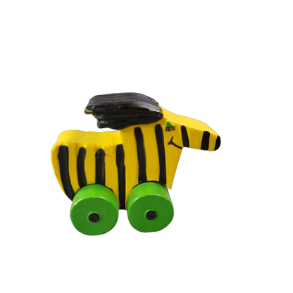Tonies Nachziehtier Zebra mit Rädern