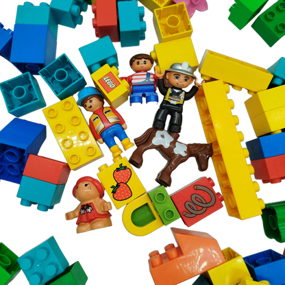 Konvolut LEGO Duplo Bausteine ca. 1,3 kg, ab 2 3 4 Jahre