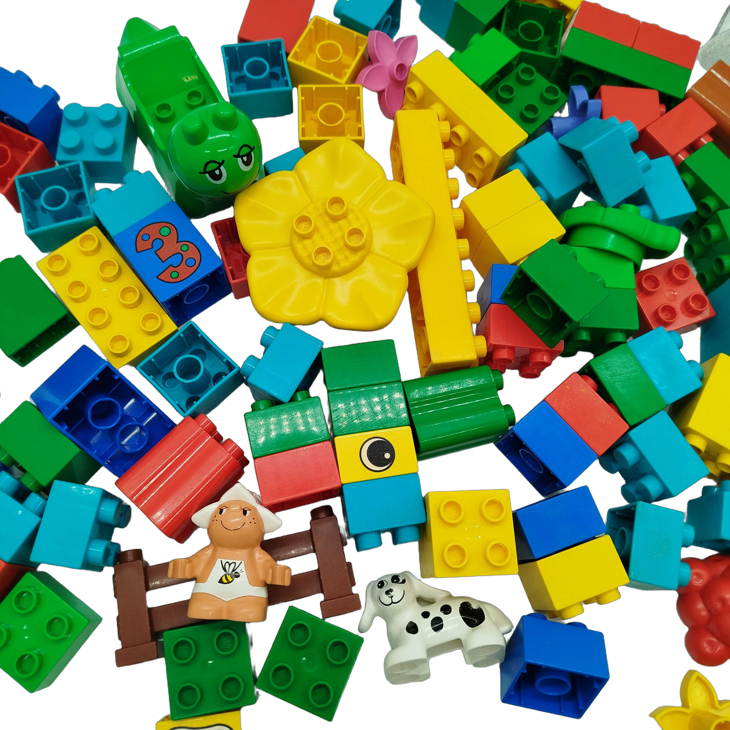 Konvolut LEGO Duplo Bausteine ca. 1,3 kg, ab 2 3 4 Jahre