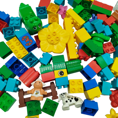 Konvolut LEGO Duplo Bausteine ca. 1,3 kg, ab 2 3 4 Jahre
