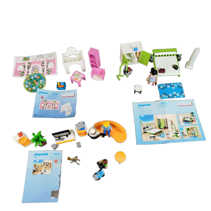 Playmobil Bundle Set von 3 9267 9270 9271 Zimmer