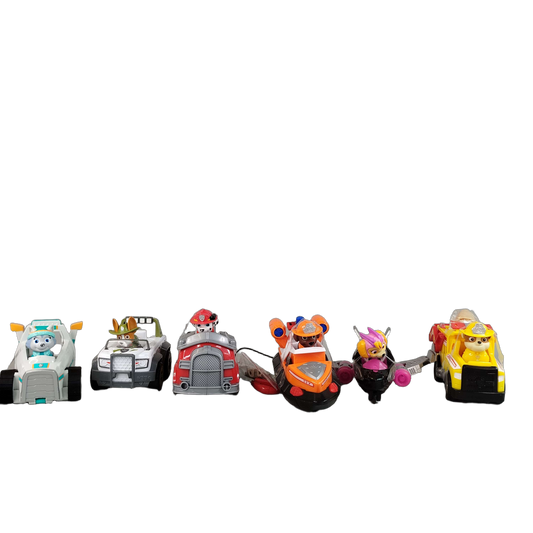 Spin Master Bundle Paw Patrol 6 Autos & Figuren