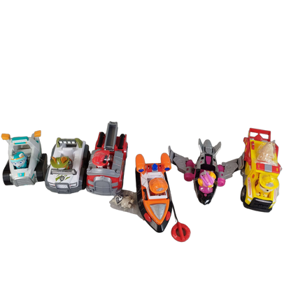 Spin Master Bundle Paw Patrol 6 Autos & Figuren