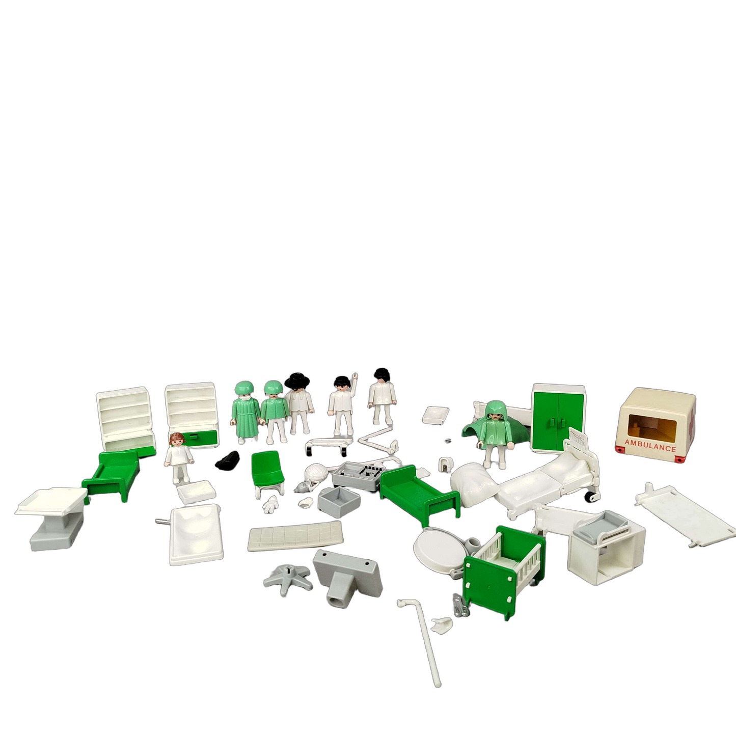 Playmobil Bundle Krankenhaus Ambulanz & Figuren
