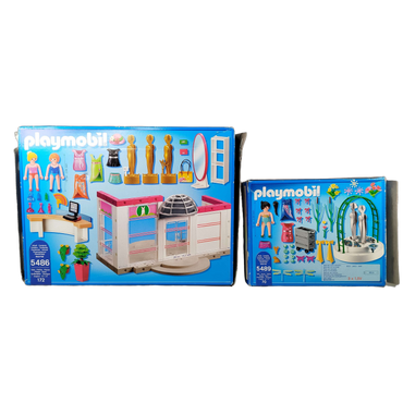 Playmobil Bundle City Life 5486 5489 Set von 2 Figuren & Zubehör