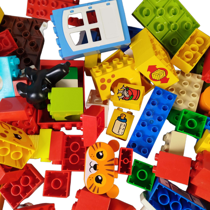 Konvolut LEGO Duplo ca. 2 kg, Bausteine & Figuren, ab 2 Jahre