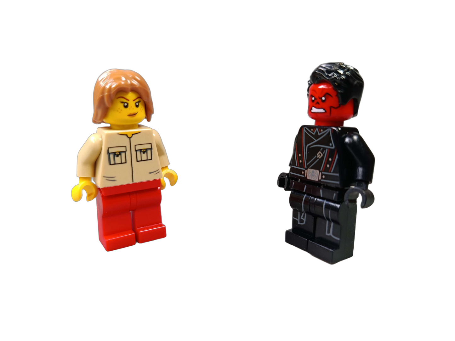 LEGO Bundle Superhelden Red Skull Set von 2 Minifiguren