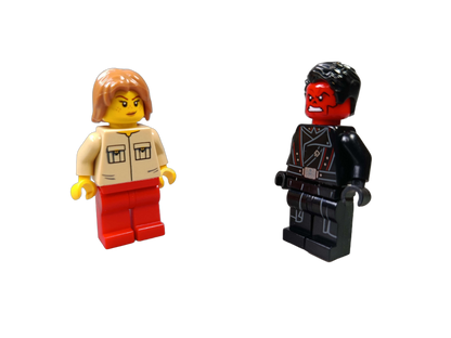 LEGO Bundle Superhelden Red Skull Set von 2 Minifiguren