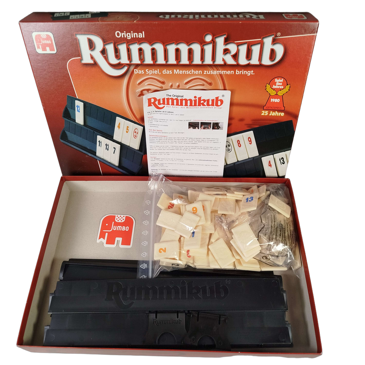 Jumbo Original Rummikub Brettspiel, ab 6 Jahre