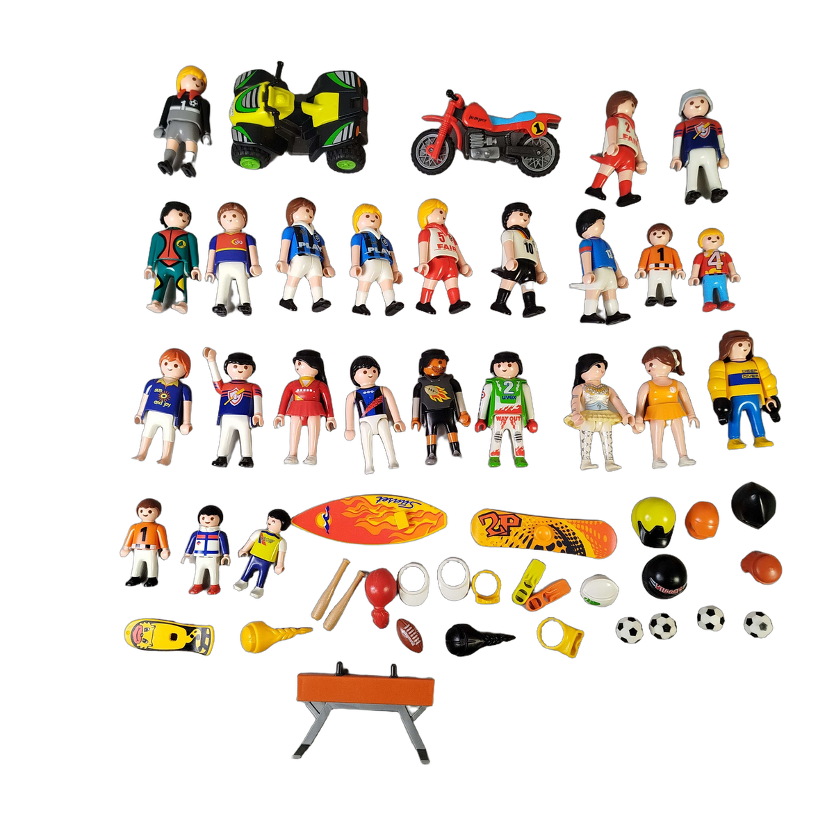 Playmobil Bundle Sport & Vintage 1974/1981, großes Set Figuren