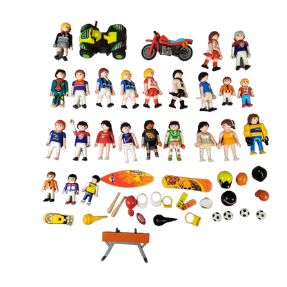 Playmobil Bundle Sport & Vintage 1974/1981, großes Set Figuren