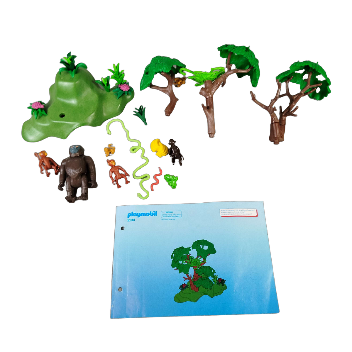 Playmobil Klammeräffchen Kletterbaum 3238 Tierspielwelt mit Zubehör
