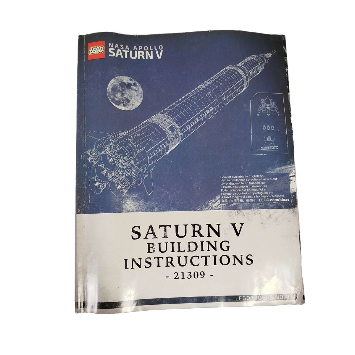LEGO NASA Apollo Saturn V 21309 Bauset Rakete
