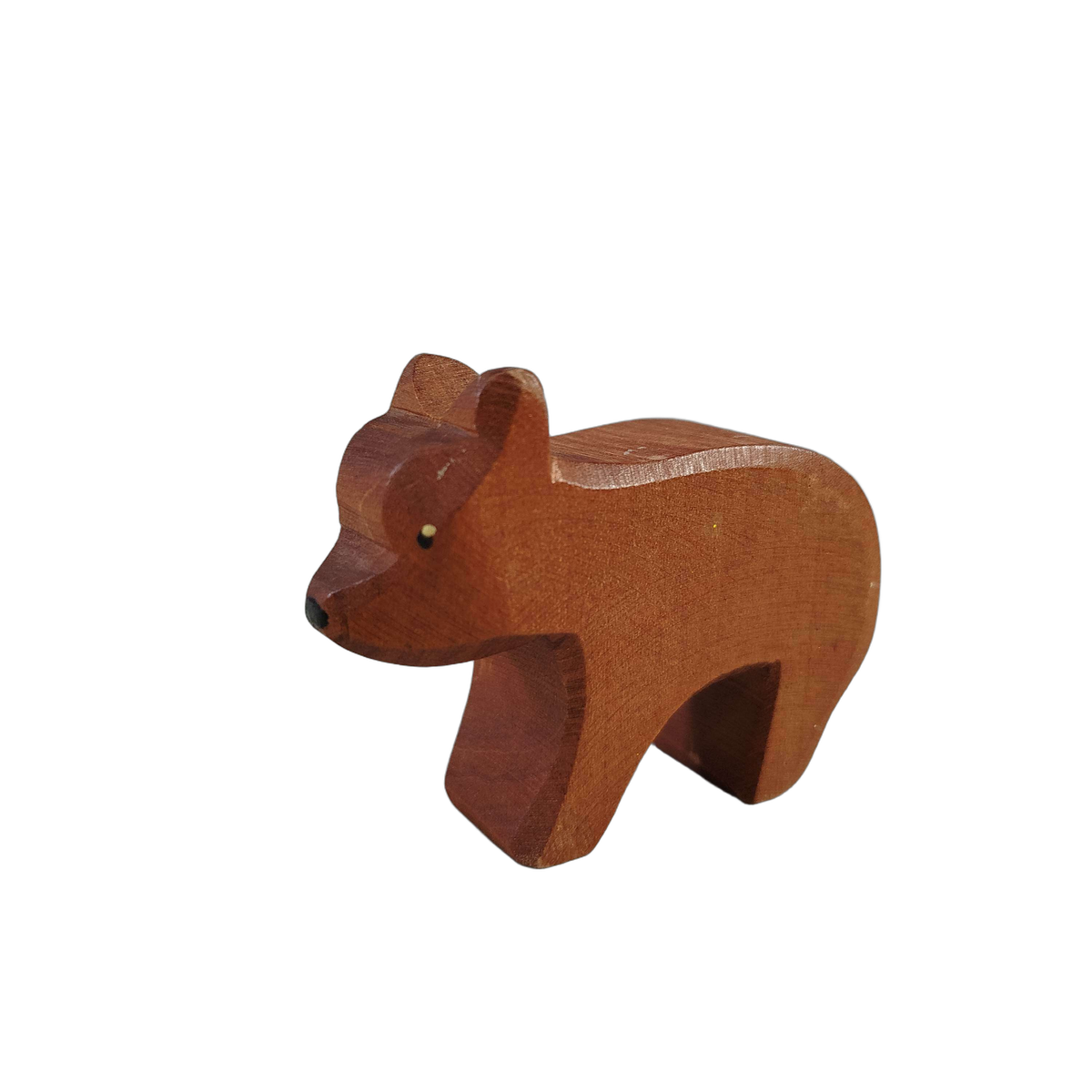 Ostheimer Bär klein stehend Holzfigur Holztier