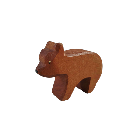 Ostheimer Bär klein stehend Holzfigur Holztier