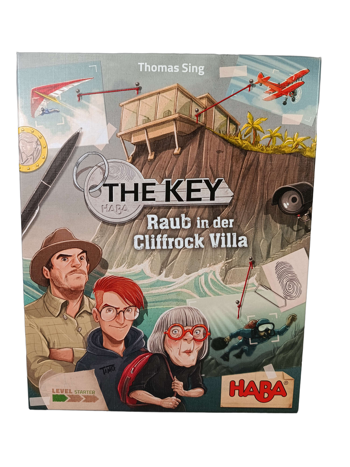HABA The Key Raub in der Cliffrock-Villa 305561 Logikspiel, neuwertig