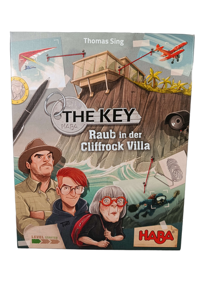 HABA The Key Raub in der Cliffrock-Villa 305561 Logikspiel, neuwertig
