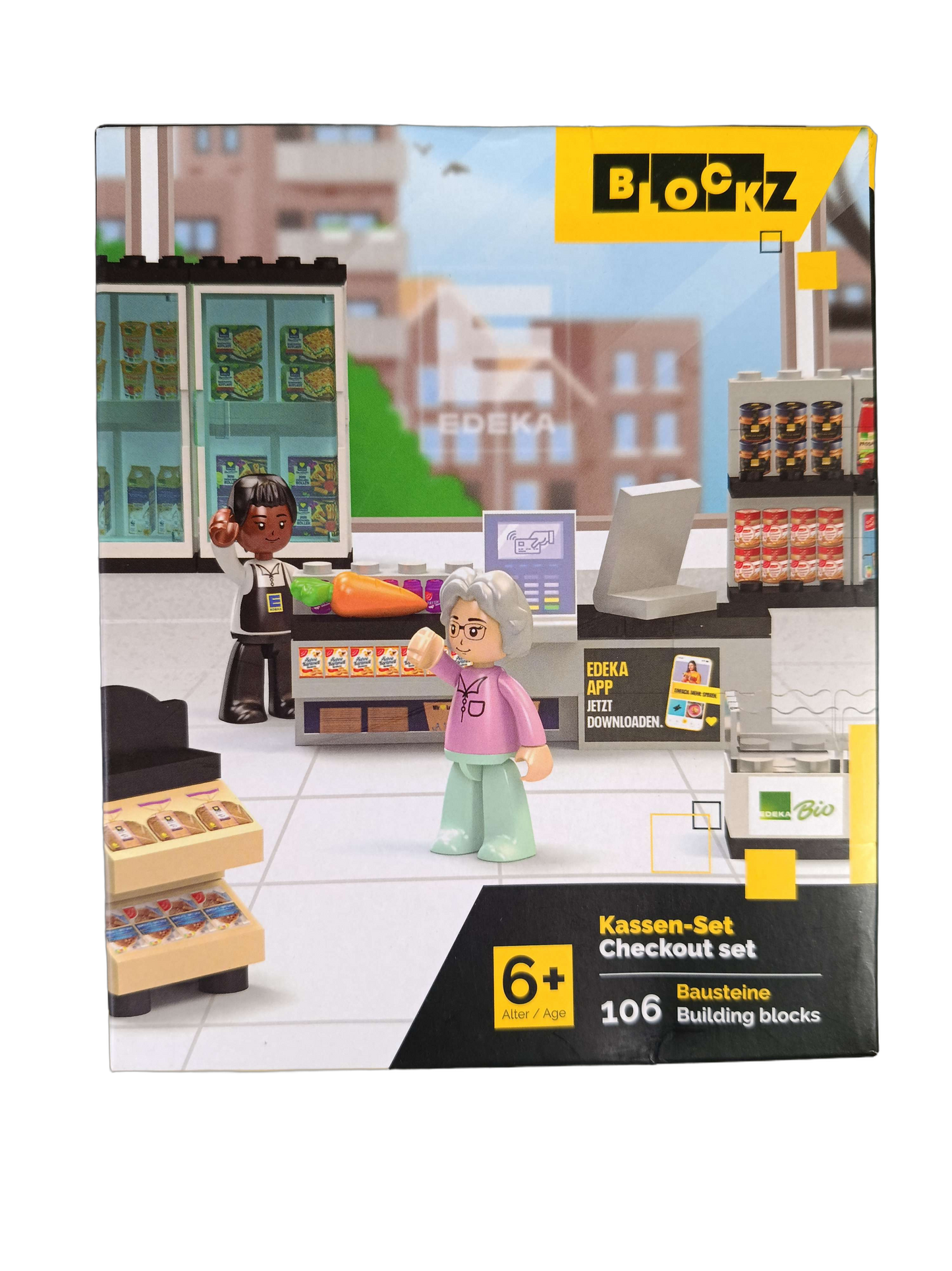 BLOCKZ by Boost Bundle Supermarkt Kasse Set Bausteine & Zubehör, Neu